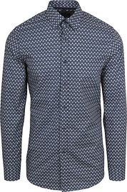 Suitable Shirt Print Navy