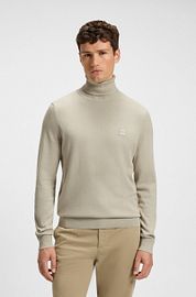 BOSS Rollneck Pullover Akiro Beige