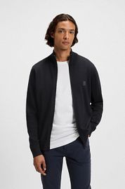 BOSS Kanozip Cardigan Dark Blue
