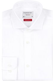 Steppin' Out Extra Long Sleeves Shirt Twill White