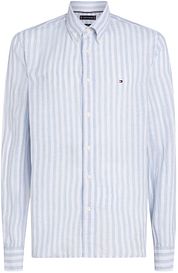Tommy Hilfiger Shirt Linen Light Blue
