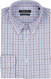 Steppin' Out Shirt Checks Blue Red