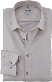 Olymp Level 5 Shirt Structure Ecru