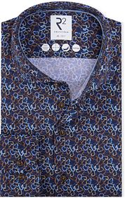 R2 Knitted Shirt Carabiner Navy
