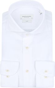 Profuomo Shirt Extra Long Sleeve Travel White