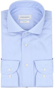 Profuomo Dobby Shirt Print Light Blue
