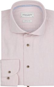 Profuomo Shirt Linen Pink