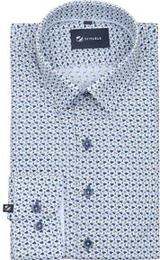 Suitable Shirt Dia Mosa Blue