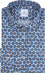 Blue Industry Shirt Print Cobalt Blue 