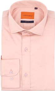 Suitable Satin Stretch Shirt Pink