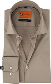 Suitable Shirt Uni Khaki