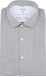OLYMP Shirt Level 5 24/Seven Grey Green