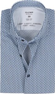 OLYMP Shirt Level 5 SL7 Design Groen