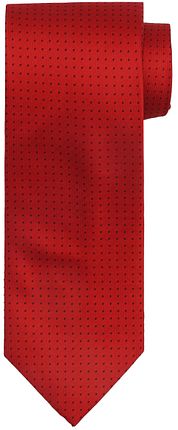 Suitable Silk Tie Dots Red