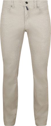 Pierre Cardin Jeans Lyon Tapered Print Greige