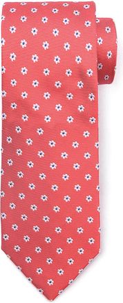 Suitable Tie Silk Mini Flowers Red