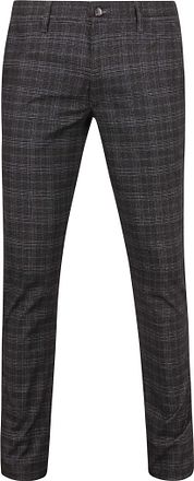 Suitable Chino Pico Checkered Anthracite