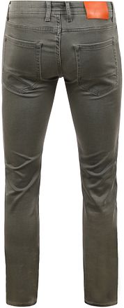 Suitable Kant Jeans Groen