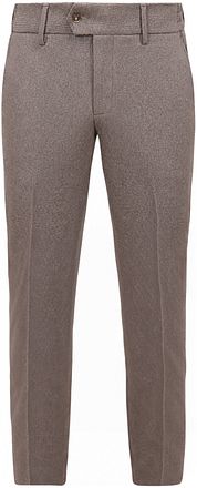 Suitable Pantalon Aiden Pied-de-Poule Tabac