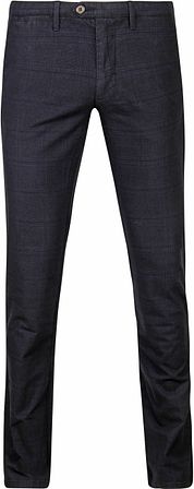Suitable Chino Sartre Pane Navy