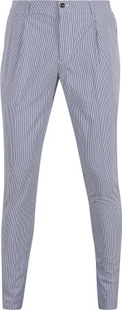Suitable Chino Stripes Blue