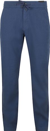 BOSS Chino Sanderson Linen Blend Dark Blue