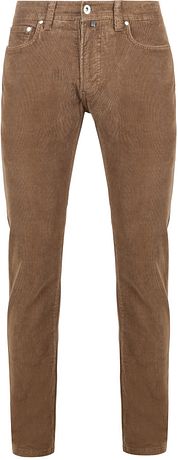 Pierre Cardin Jeans Lyon Future Flex Corduroy Brown 