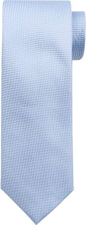Suitable Silk Tie Light Blue