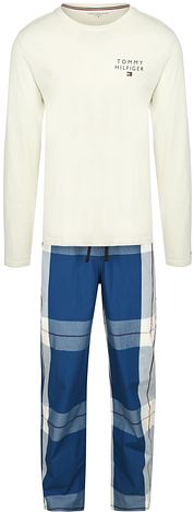 Tommy Hilfiger Pyjama Set White Blue