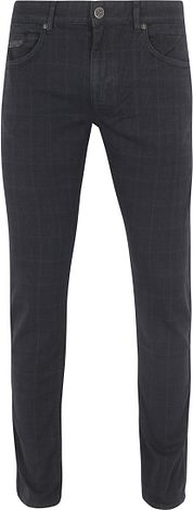PME Legend Nightflight Trousers Checks Navy