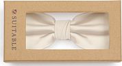 Suitable Satin Bow Tie Beige