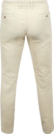 Suitable Chino Plato Cord Corduroy Hvit