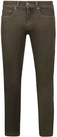 Pierre Cardin Bukse Lyon Tapered Raw Brun