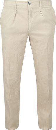 Profuomo Chino Fløjl Ecru