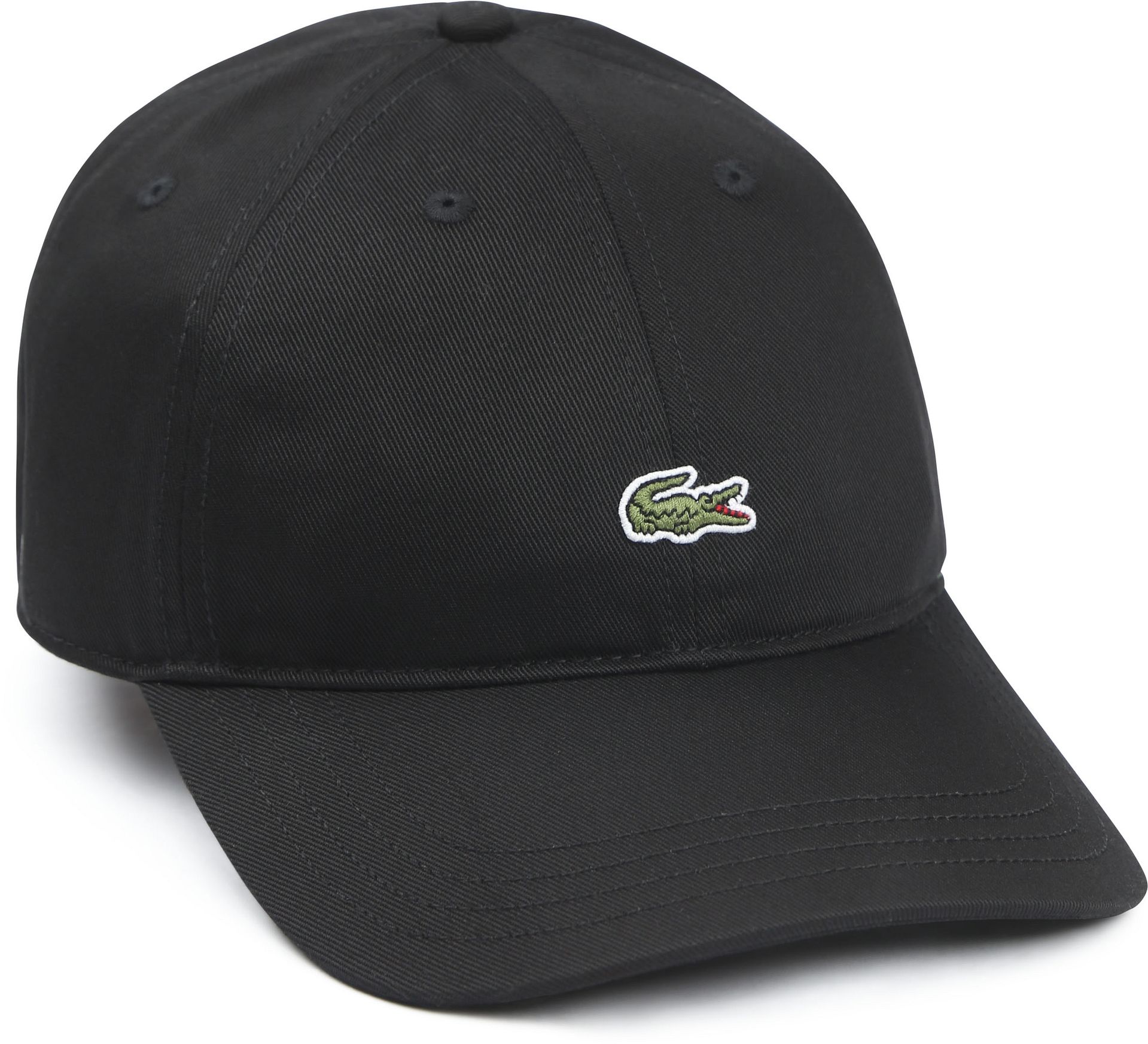 LACOSTE unconstructed Keps Smal Logo 1 Black Dad Cap herr – bild 6