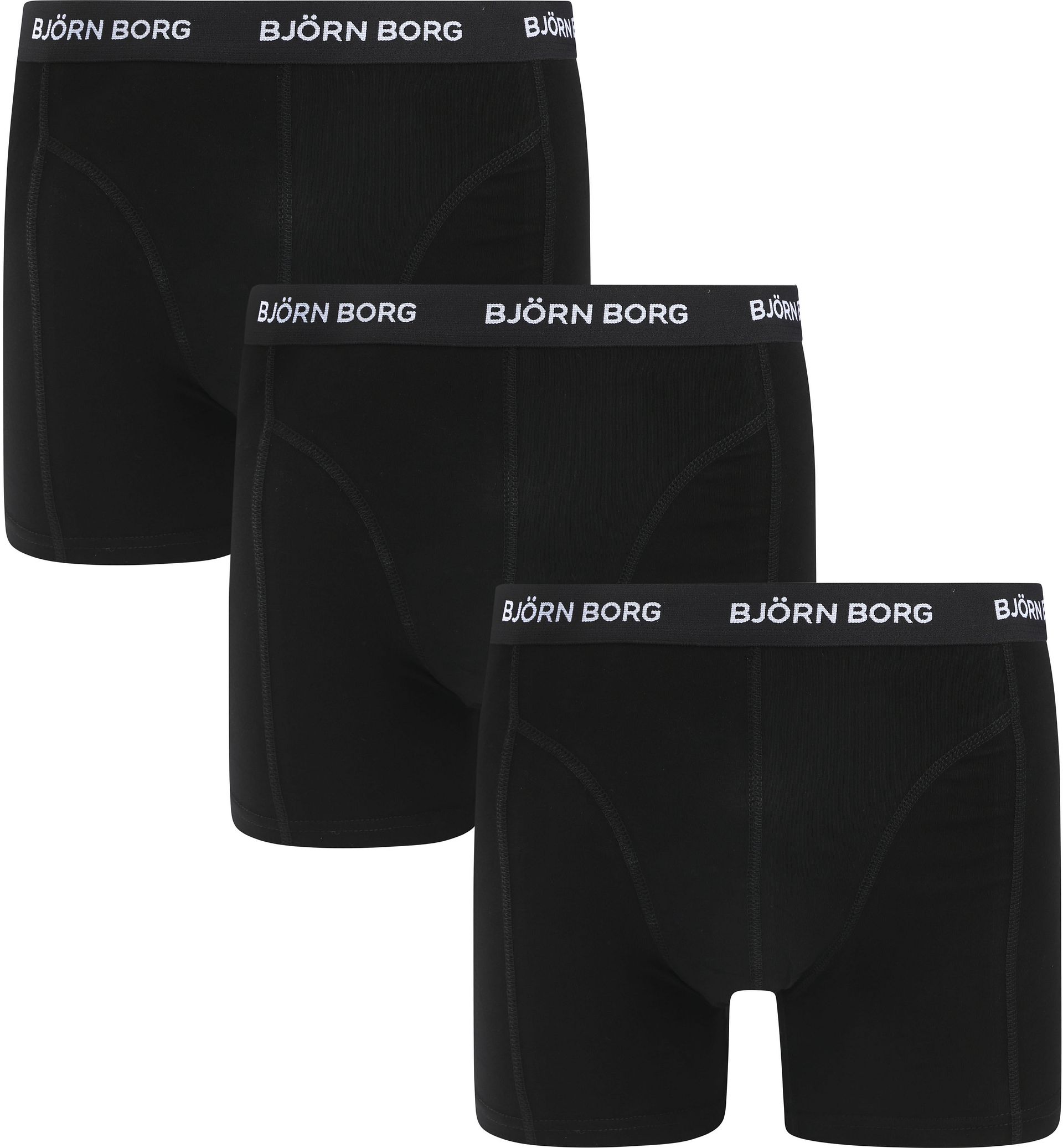 Björn Borg Men's Cotton Stretch Boxer 3-Pack boxerkalsong – bild 6