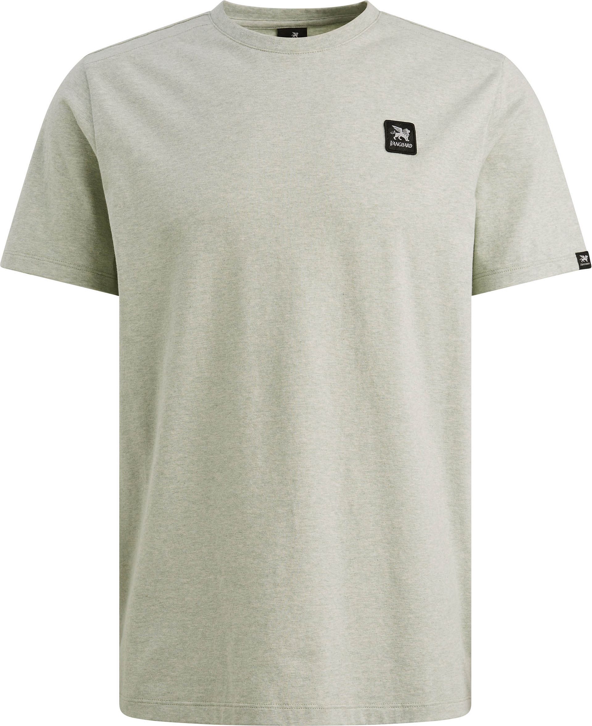 Vanguard T-Shirt Logo Melange Ljusgrön Grön Storlek herr