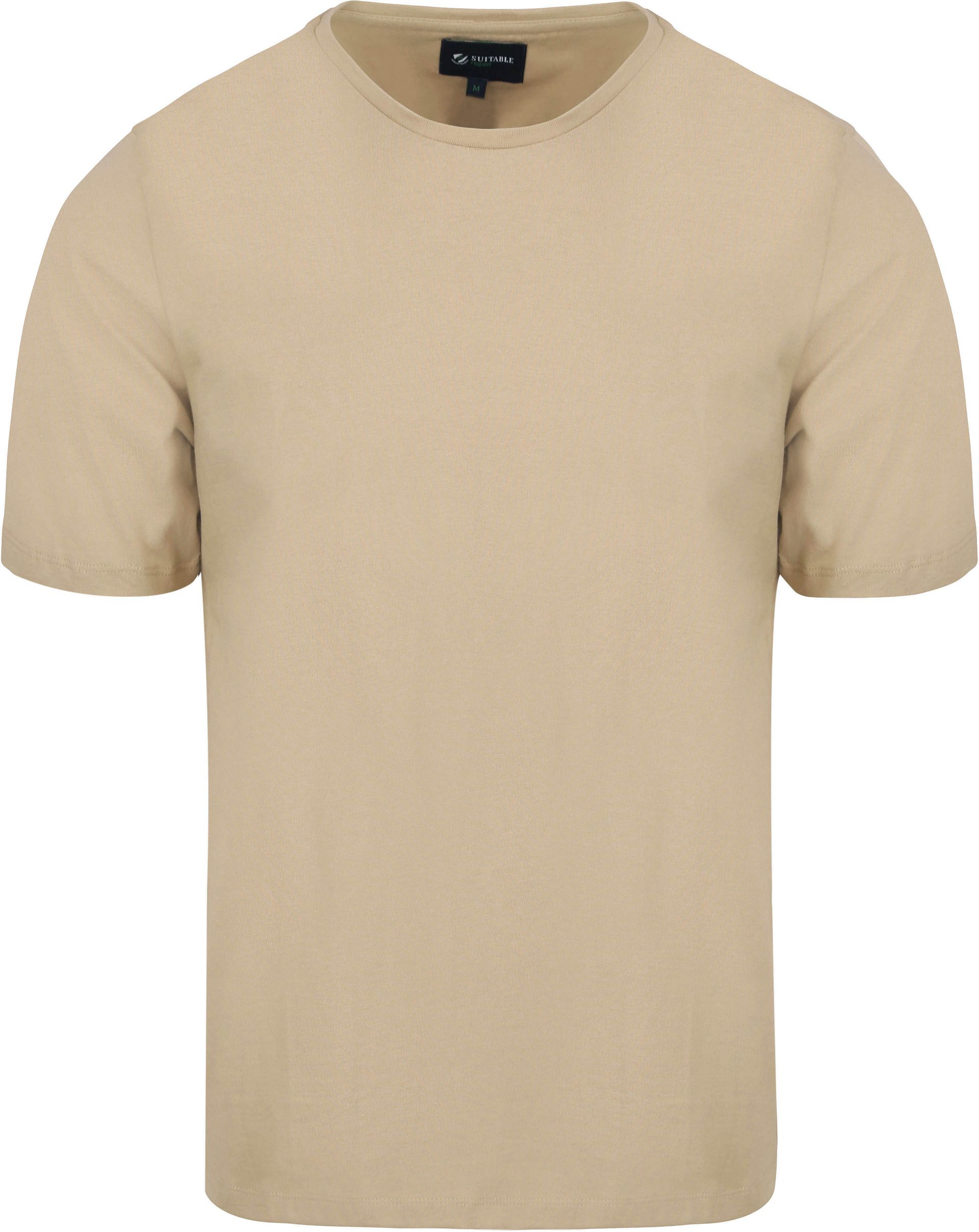 Suitable Respect T-shirt Jim Beige Storlek herr – bild 2
