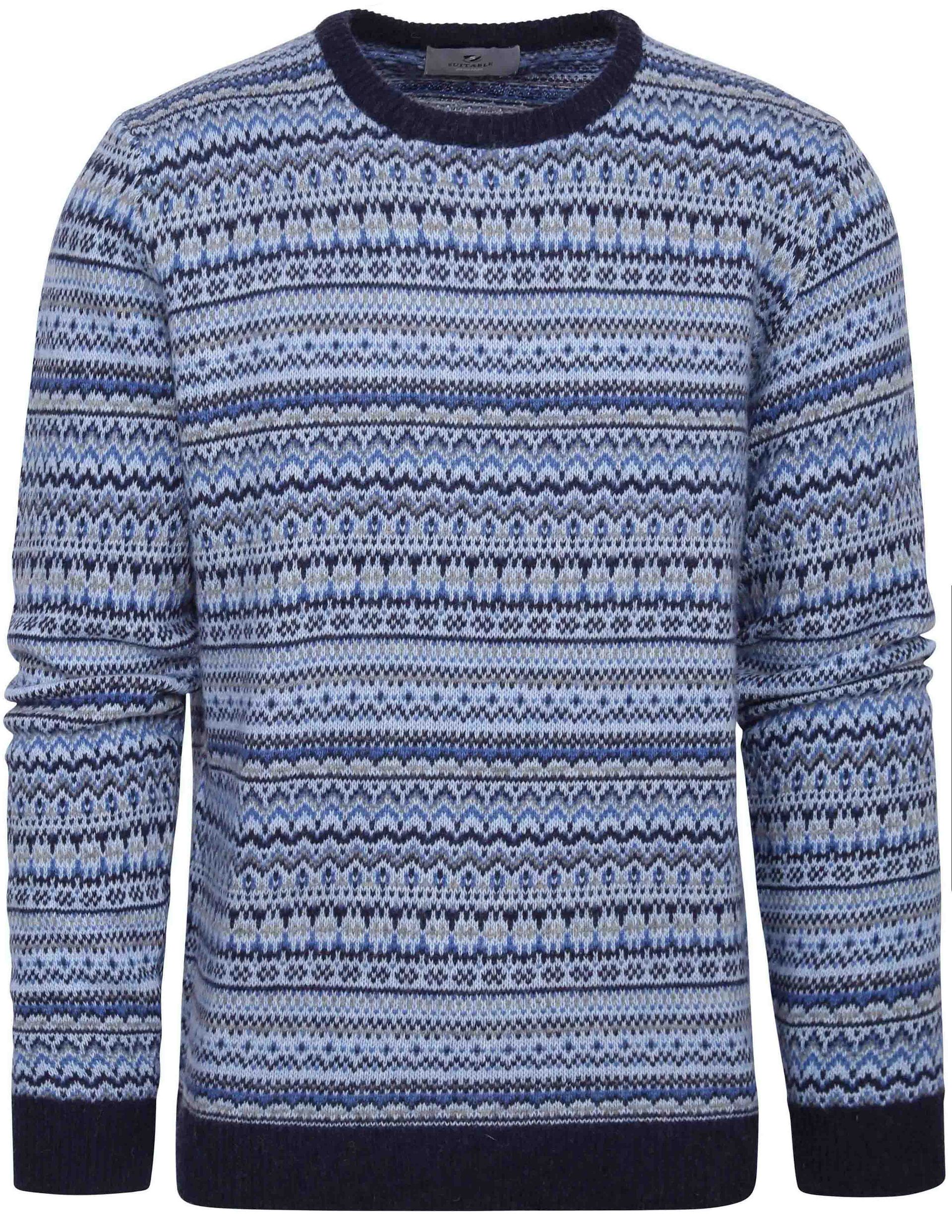 Suitable Prestige Fair Isle Tröja herr