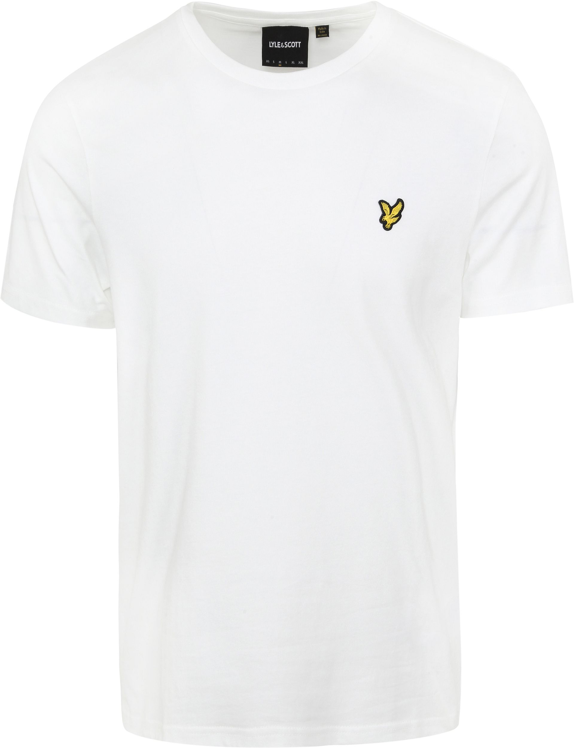 Lyle & Scott enfärgad T-shirt herr – bild 7