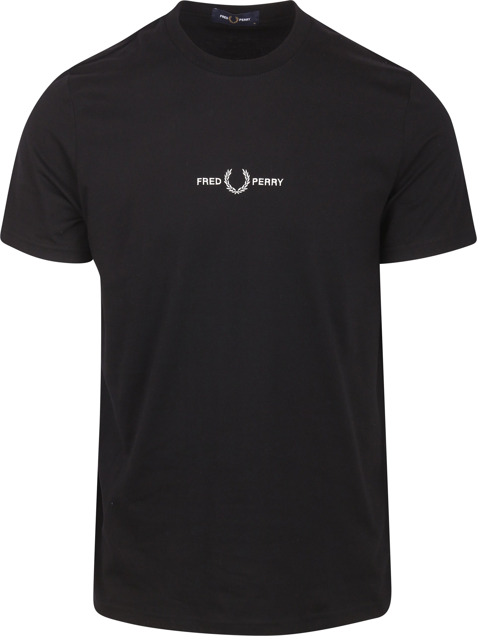 Fred Perry T-shirt M4580 Svart Storlek herr
