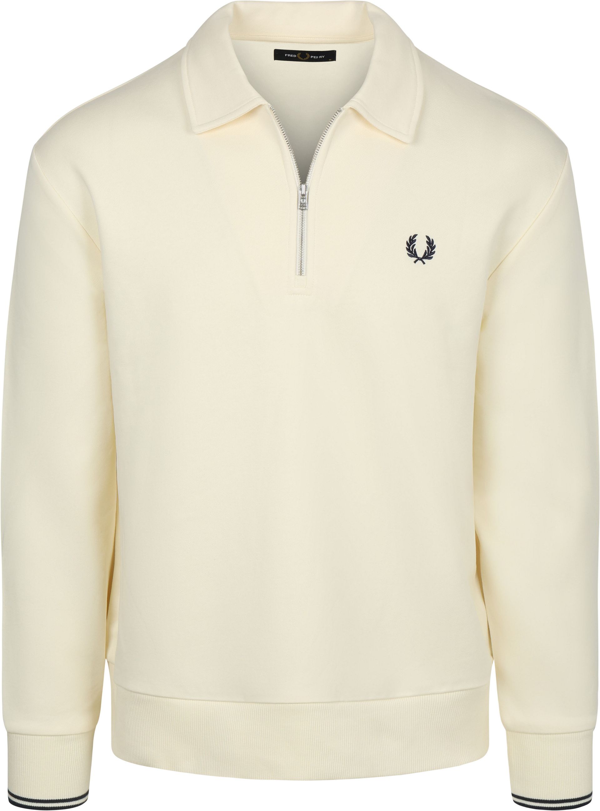 Fred Perry 1/2 Zip Collar Sweatshirt herr – bild 2
