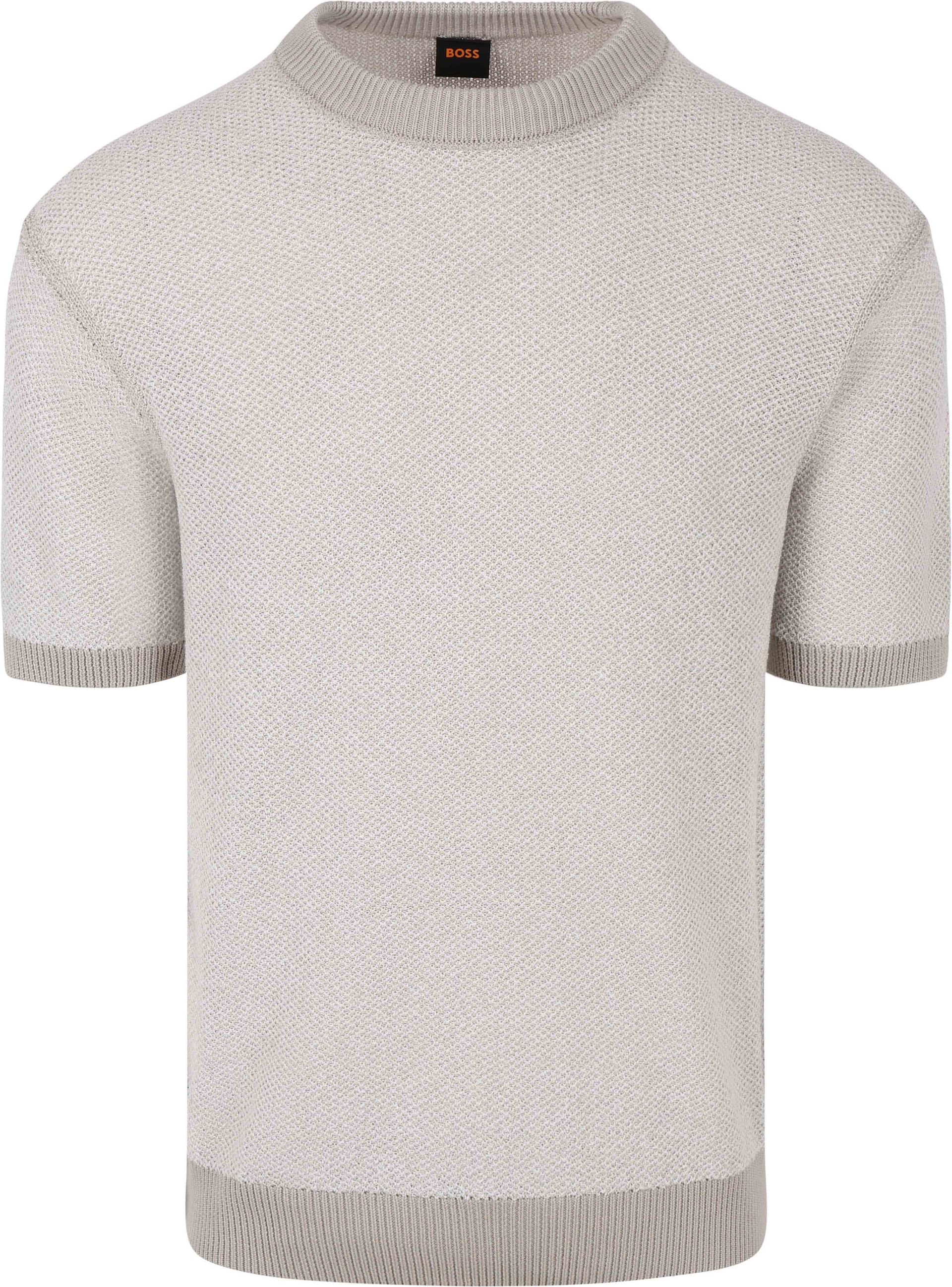 Boss Strik T-shirt Kantonio herr