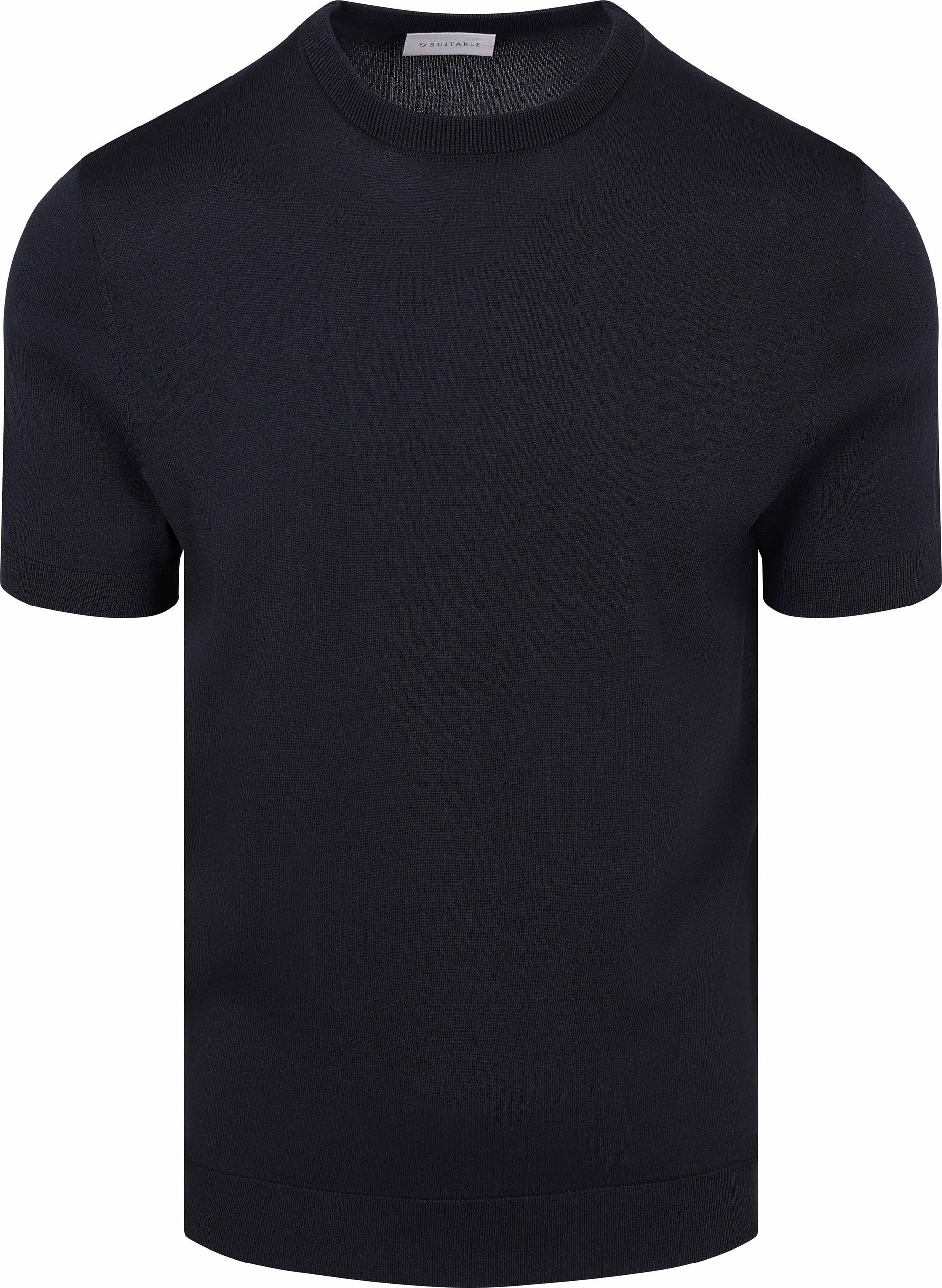 Suitable Silver Wake Stickad T-shirt herr