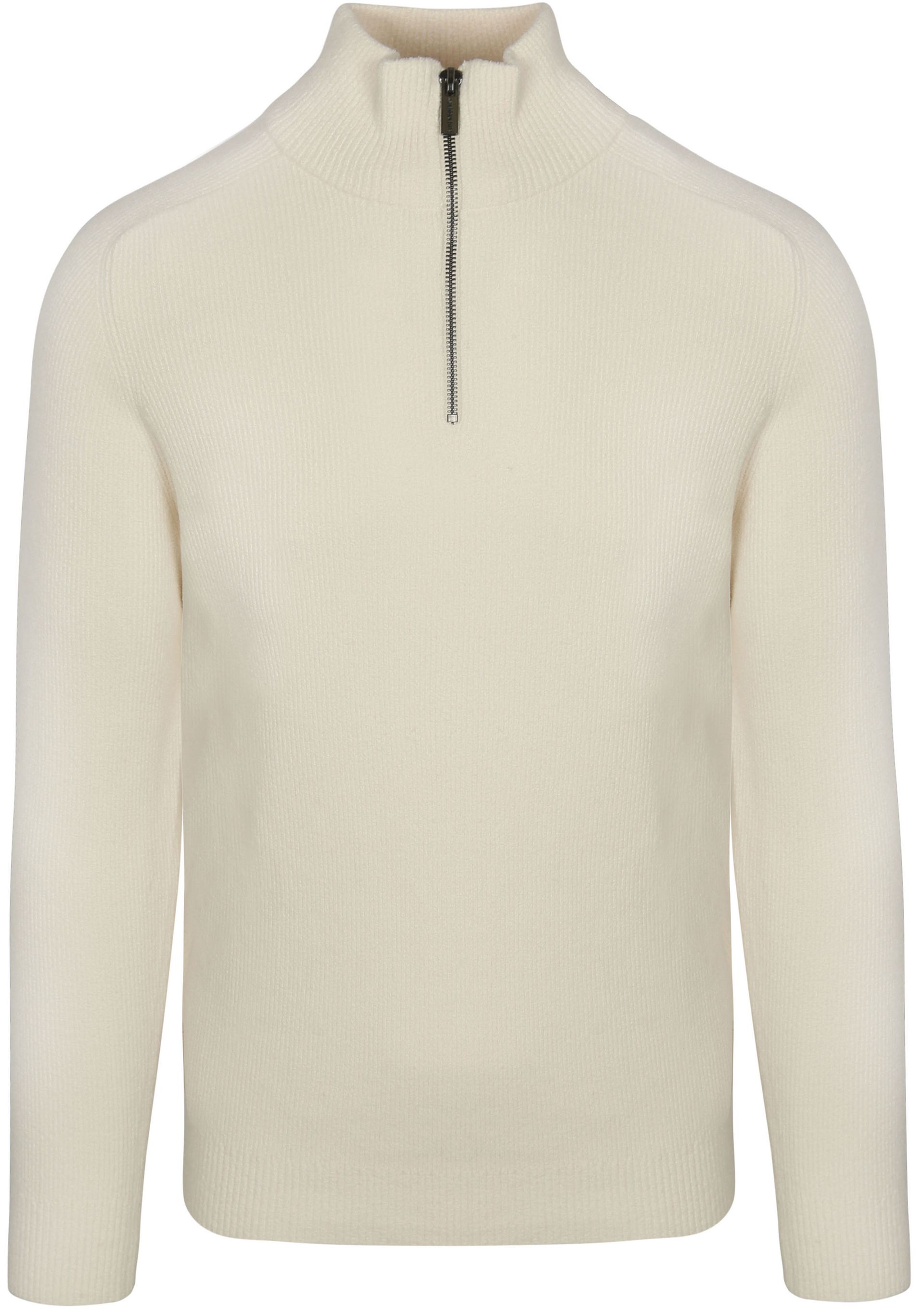 Blue Industry Halvzip Tröja Off White Off-White Vit Storlek herr