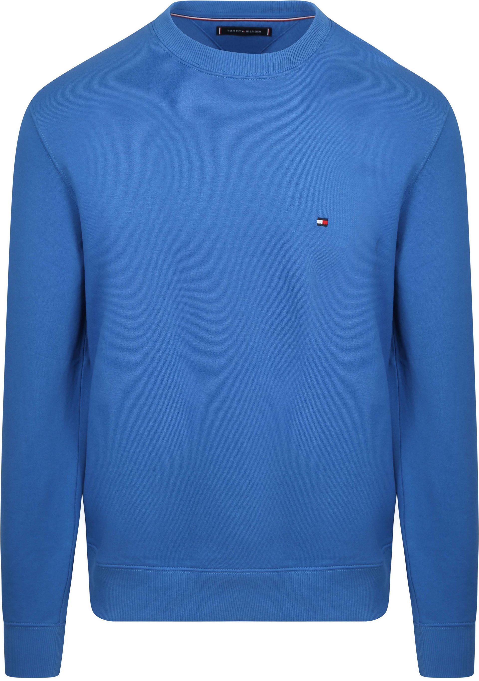 TOMMY HILFIGER Tröja Essential Blå Storlek herr
