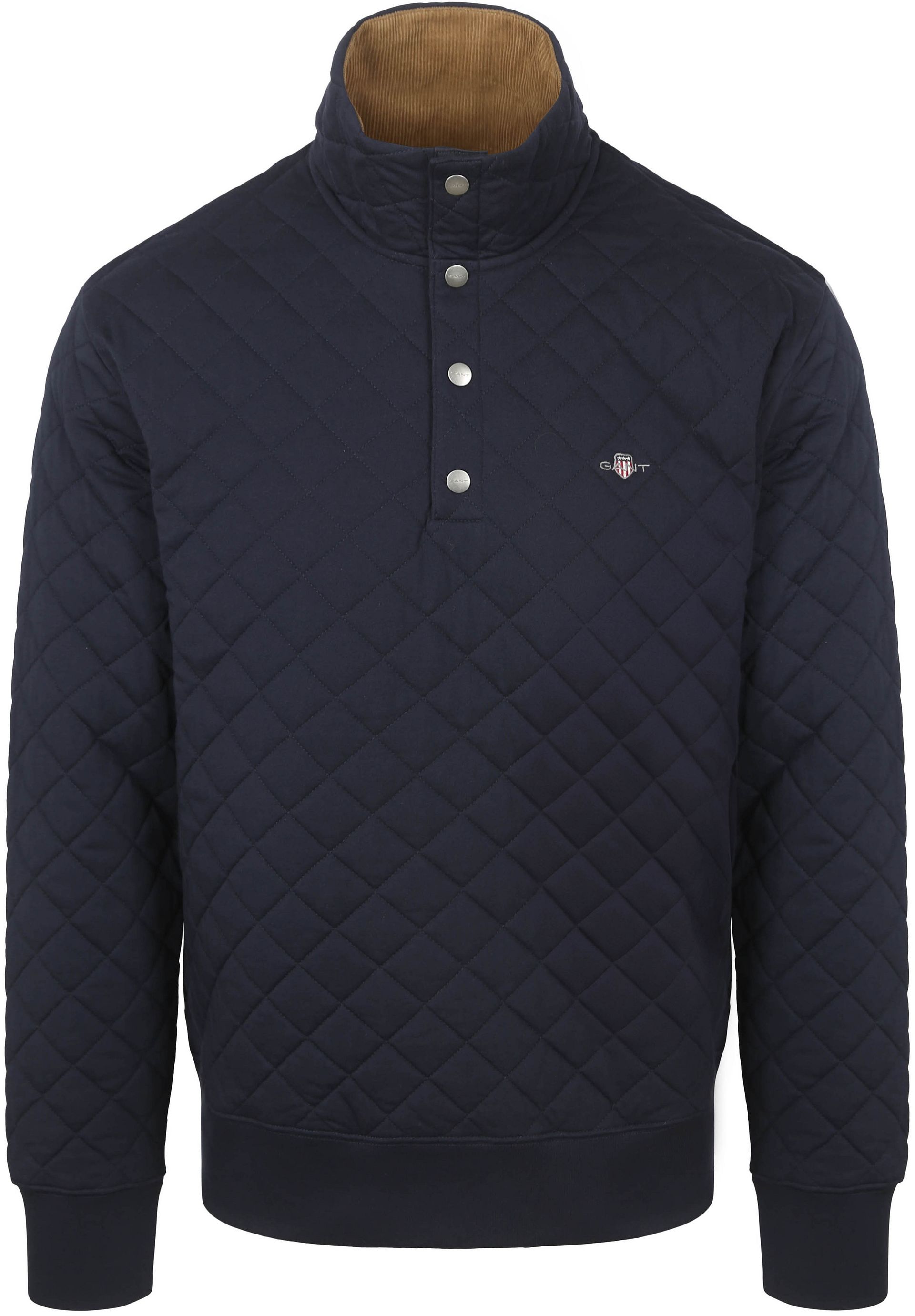Gant Vadderad Mocka Pullover tröjor herr