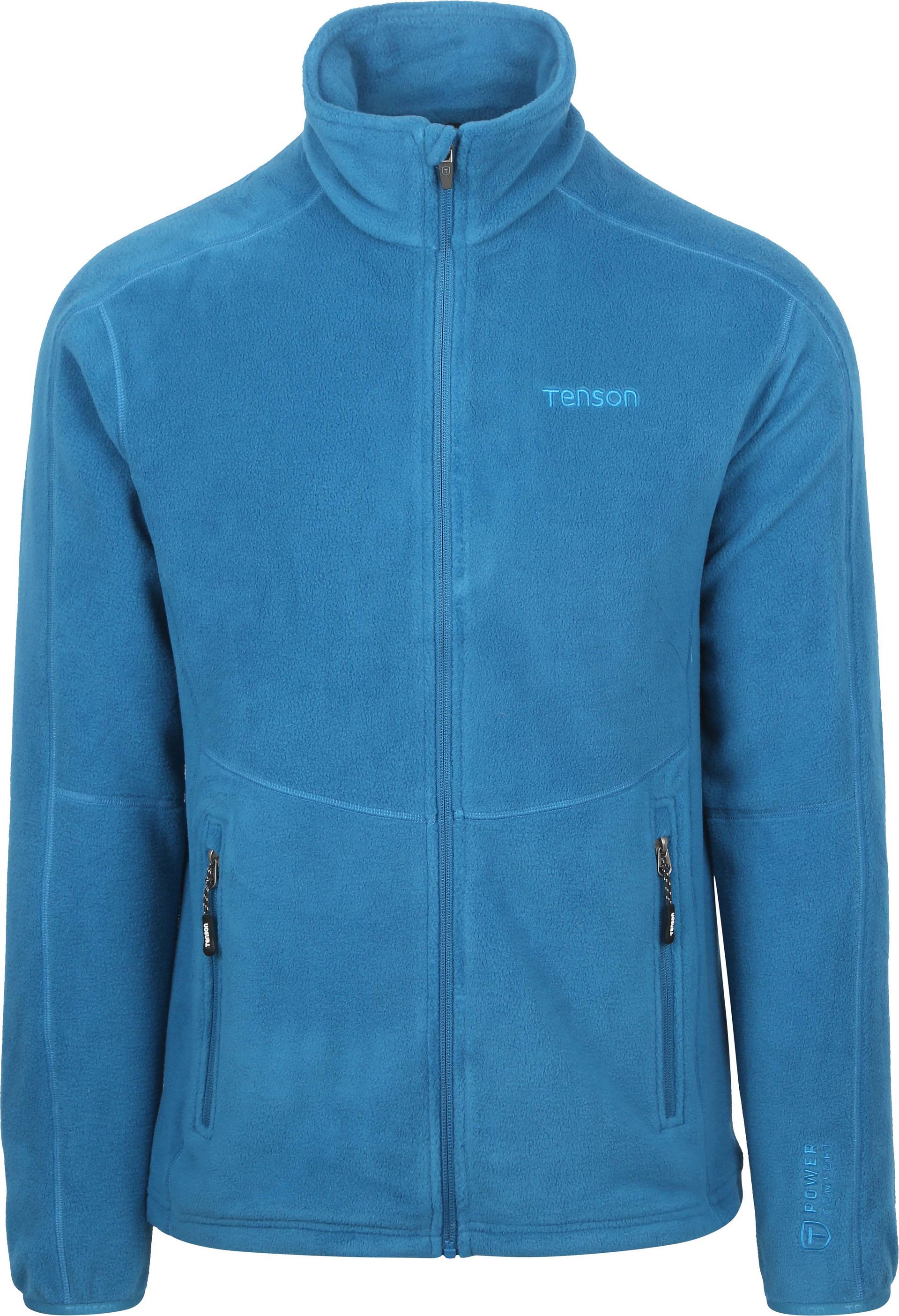 Tenson Fleece Jacka Miracle Sapphire Blue Blå Storlek herr