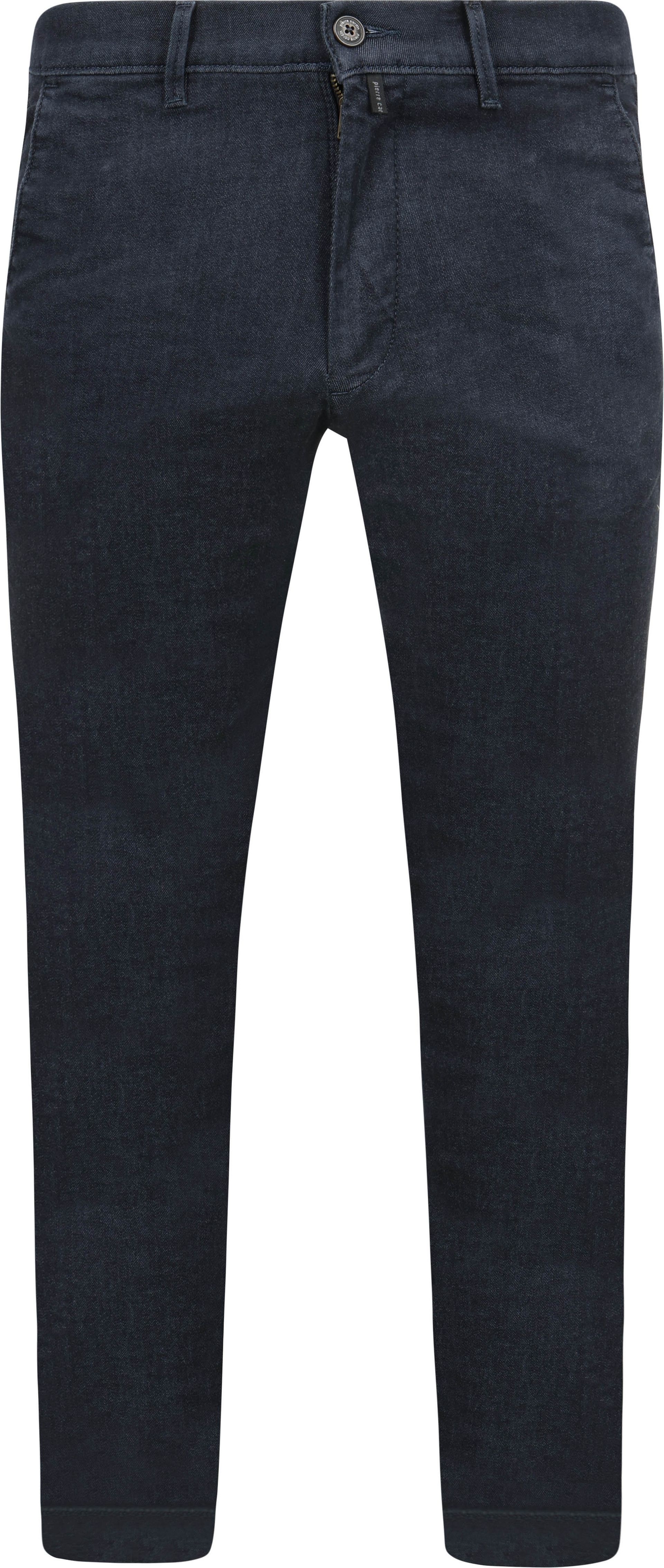Pierre Cardin Chino Colmar Marinblå Blå Mörkblå Storlek W 44 L 32 byxor herr