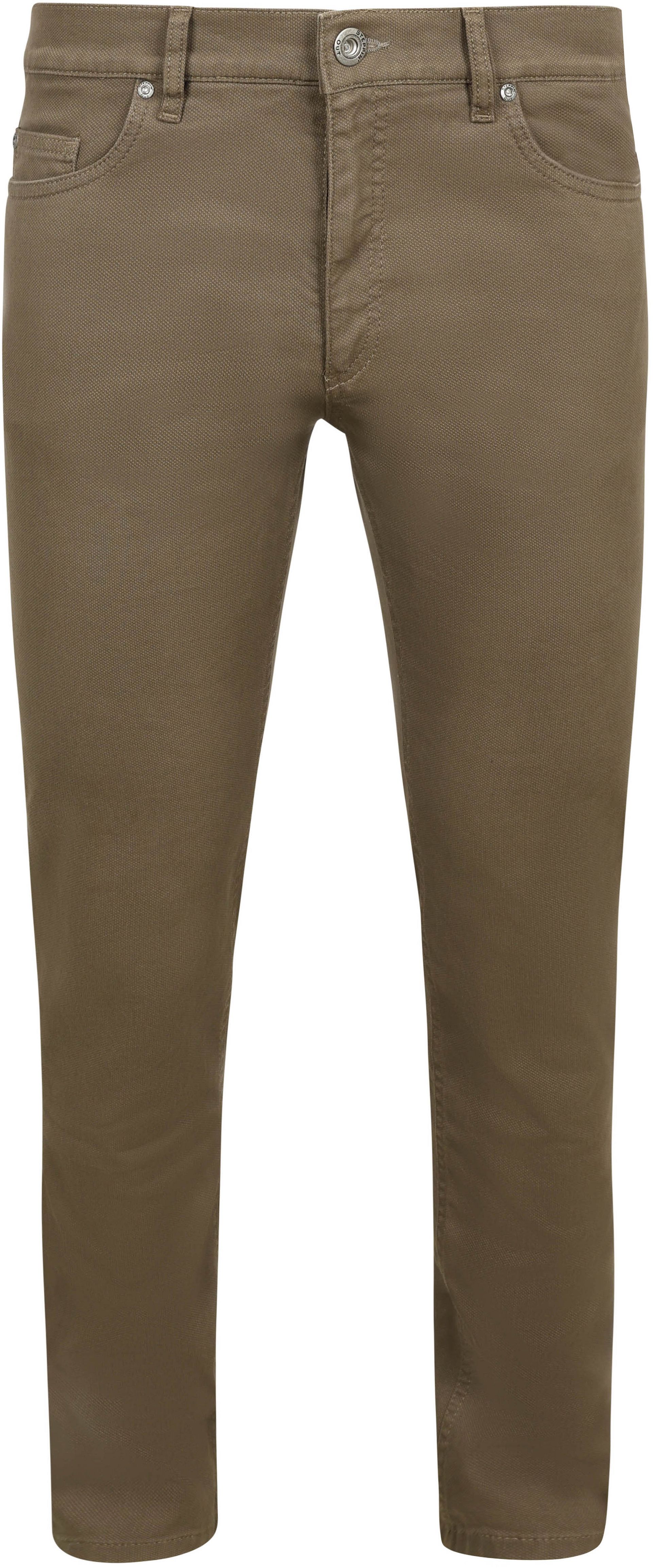 Steppin Out Byxa 5-fickor Johnson Waffle Grön Khaki Storlek W 31 L 32 herr
